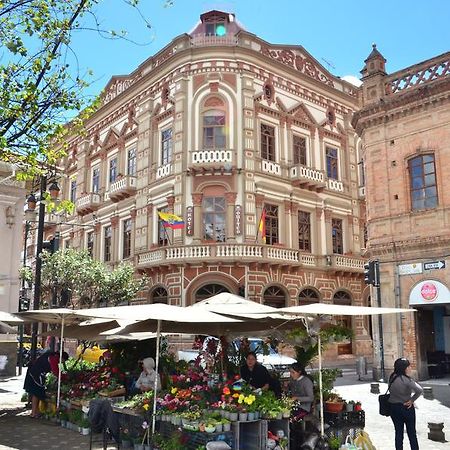 Hotel San Ezequiel Cuenca Bagian luar foto