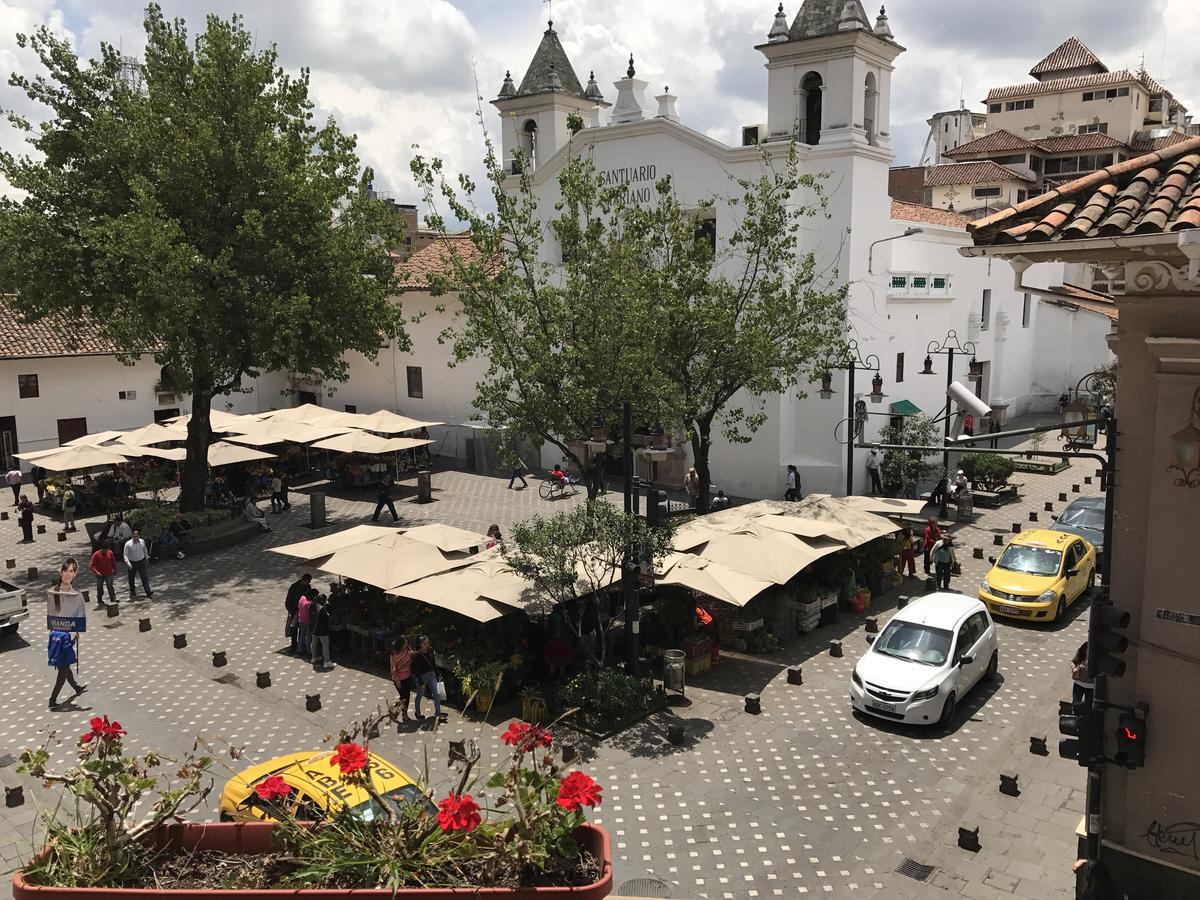 Hotel San Ezequiel Cuenca Bagian luar foto