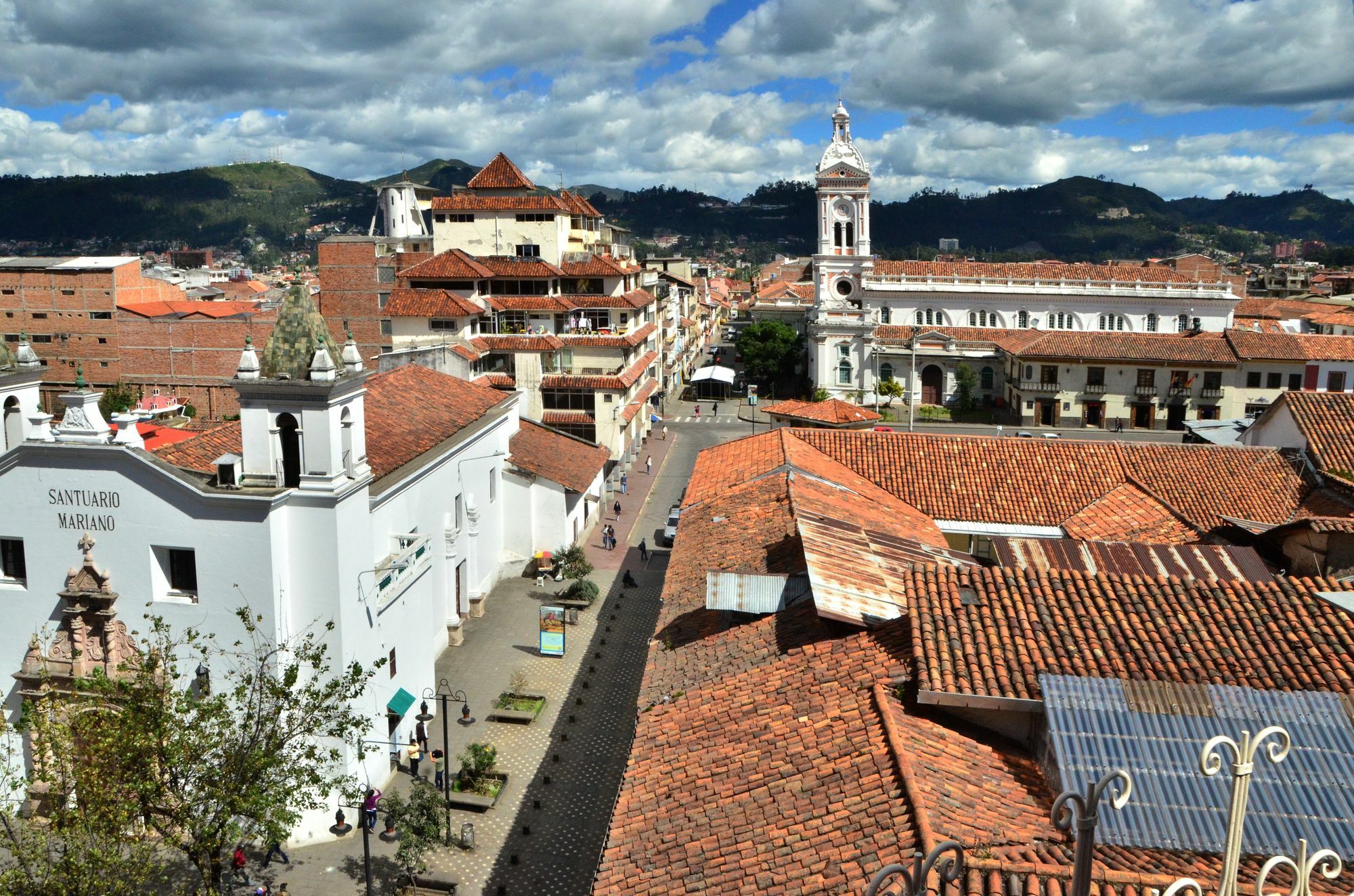 Hotel San Ezequiel Cuenca Bagian luar foto